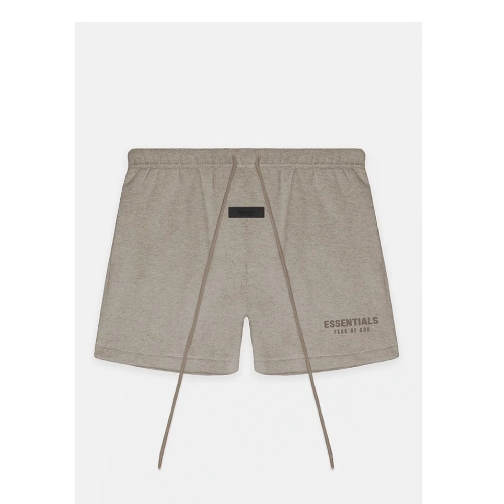 Pacsun FEAR OF GOD ESSENTIALS Heather Grey Sweat Shorts